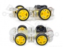 Smart Car Chassis 4WD large with 4 motors